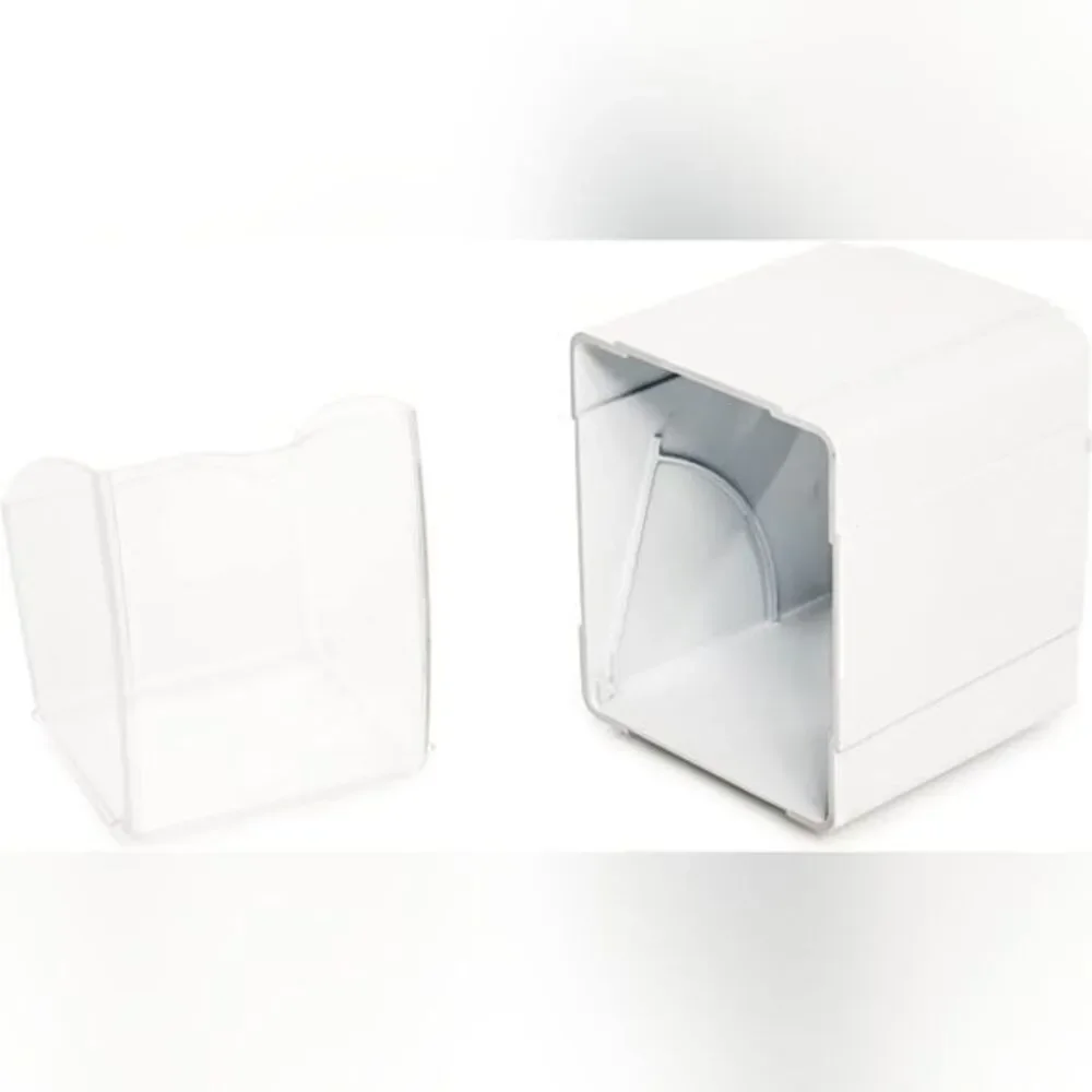 Deflecto Interlocking Tilt Bin Storage Organizer